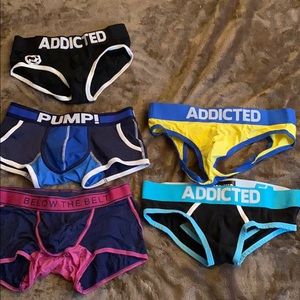 Addicted, PUMP, Below The Belt Underwear Lot